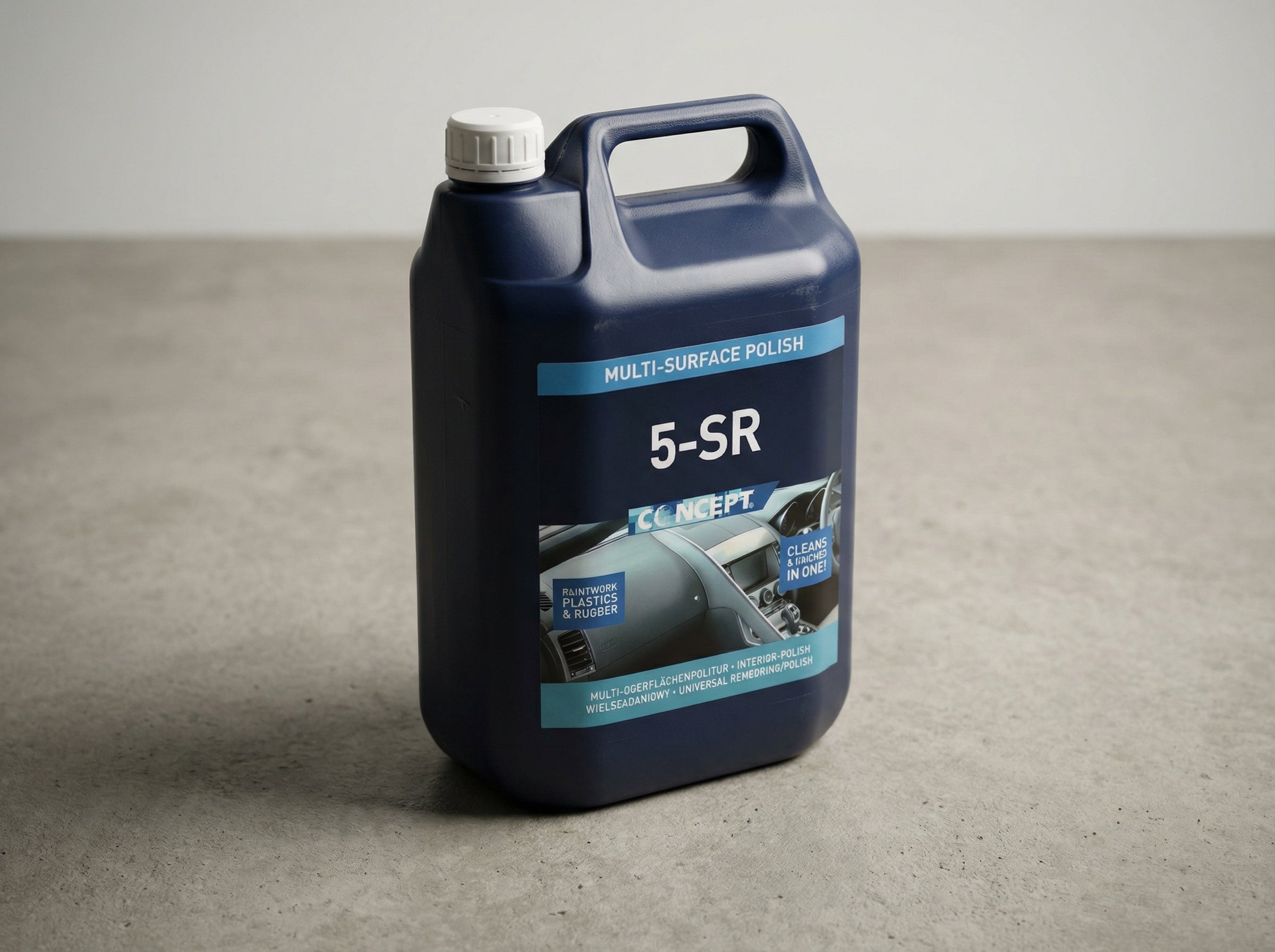 5-SR Action Polish – Matt cockpit- og multirens med polish