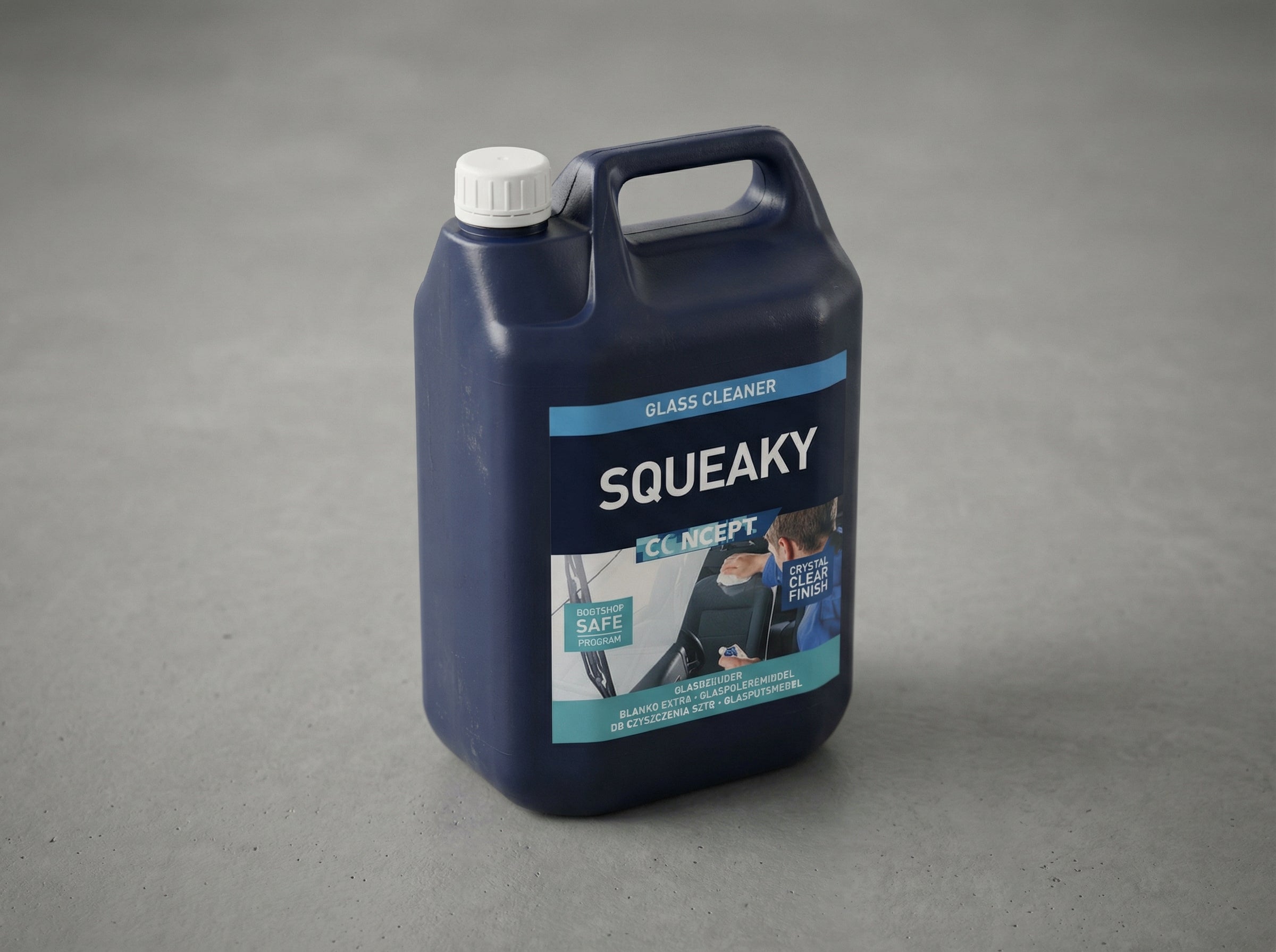 CONCEPT Squeaky – Alkohol- og ammoniakkfri glassrens