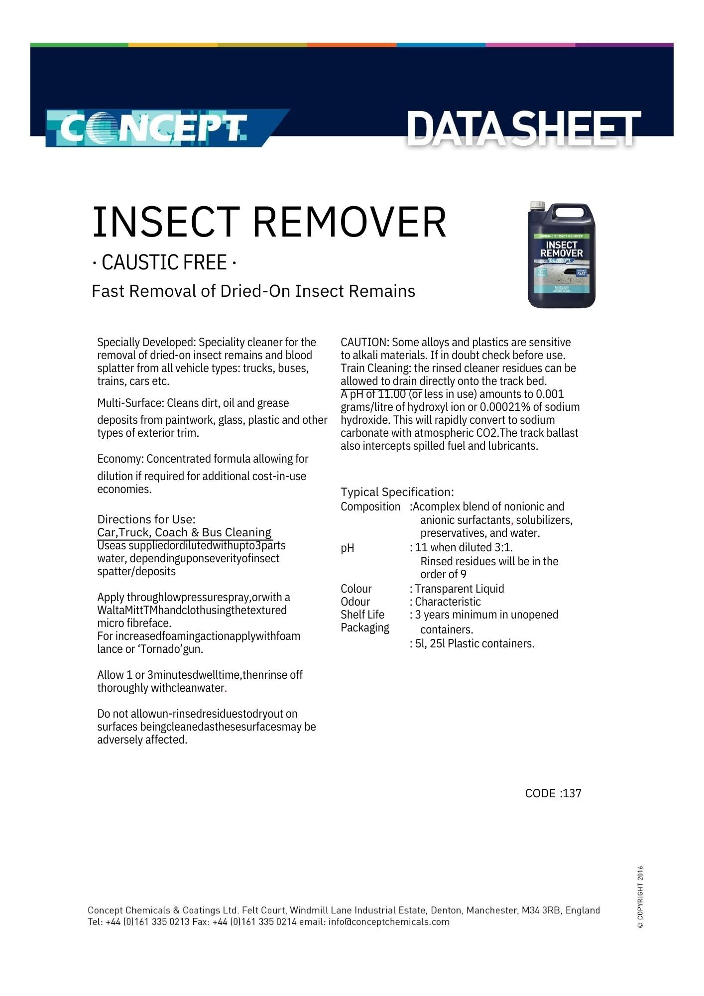 CONCEPT INSECT REMOVER
