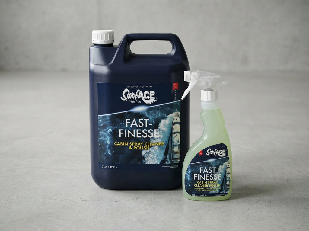 Surf-ACE Marine Fast Finesse – Spray rengjører og polish for kahytten